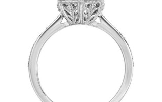 crown design engagement ring san diego