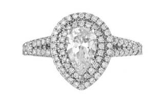 double halo engagement ring san diego