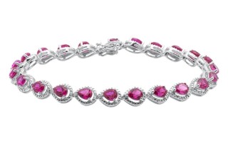 pink sapphire bracelet