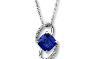 sapphire necklace
