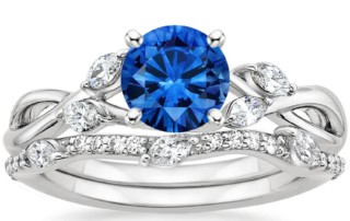 custom sapphire ring