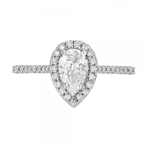 pear shaped engagement ring