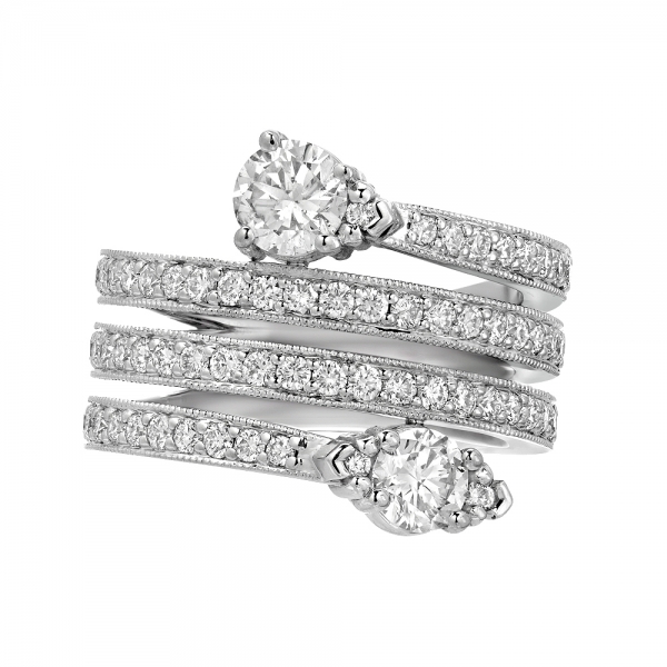 unique diamond engagement ring