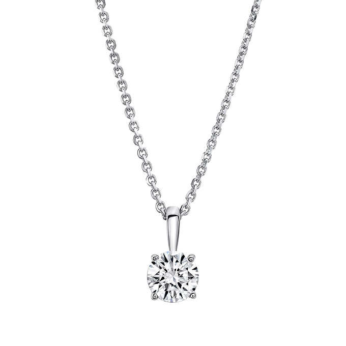 single diamond pendant sale