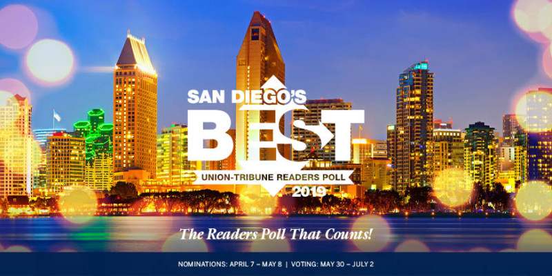 Best of San Diego UT Poll 2019